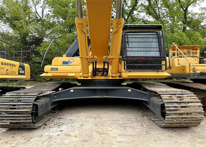 เกือบใหม่ ญี่ปุ่นใช้ เครื่องขุดเกร็ด เครื่องปรับปรุง Komatsu pc 400-7 ขาย