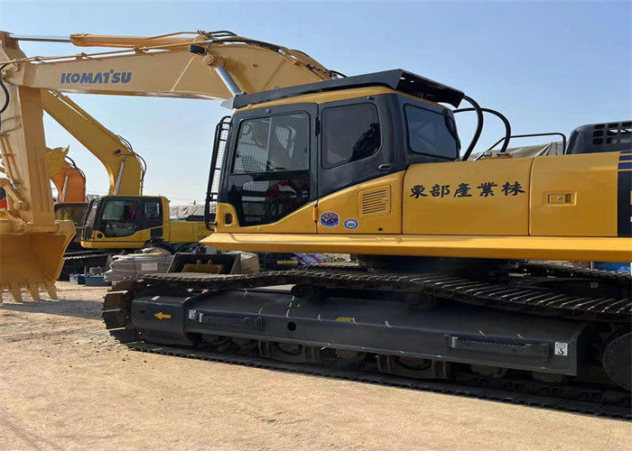 เกือบใหม่ ญี่ปุ่นใช้ เครื่องขุดเกร็ด เครื่องปรับปรุง Komatsu pc 400-7 ขาย