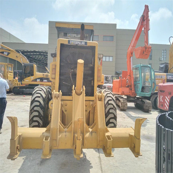 Caterpillar 140 Gc Motor Grader 17 ตัน CAT 140K เครื่องปรับเครื่องยนต์ Caterpillar ที่ใช้