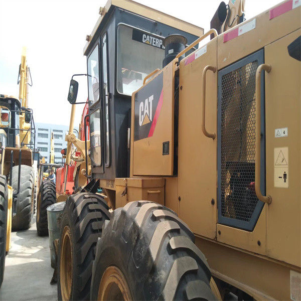 Caterpillar 140 Gc Motor Grader 17 ตัน CAT 140K เครื่องปรับเครื่องยนต์ Caterpillar ที่ใช้