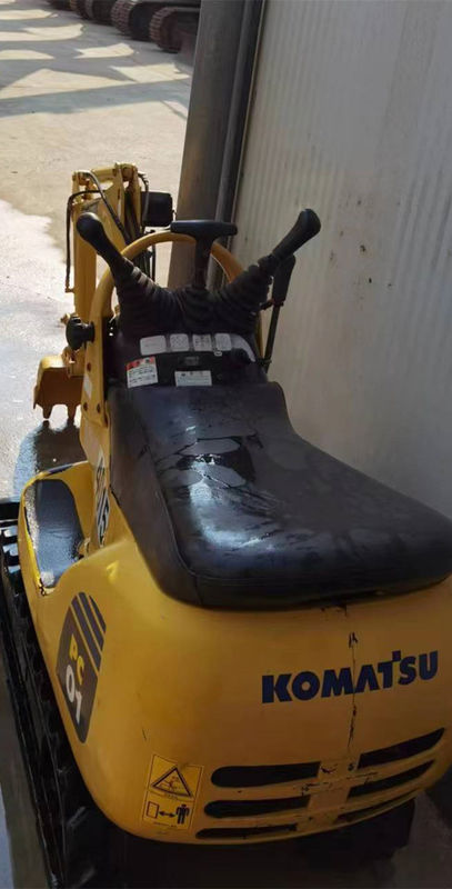 เครื่องขุดดินมือสอง เครื่องขุดพลา 0.3 ตัน เครื่องขุดขนาดเล็กคุณภาพสูง Komatsu pc 01