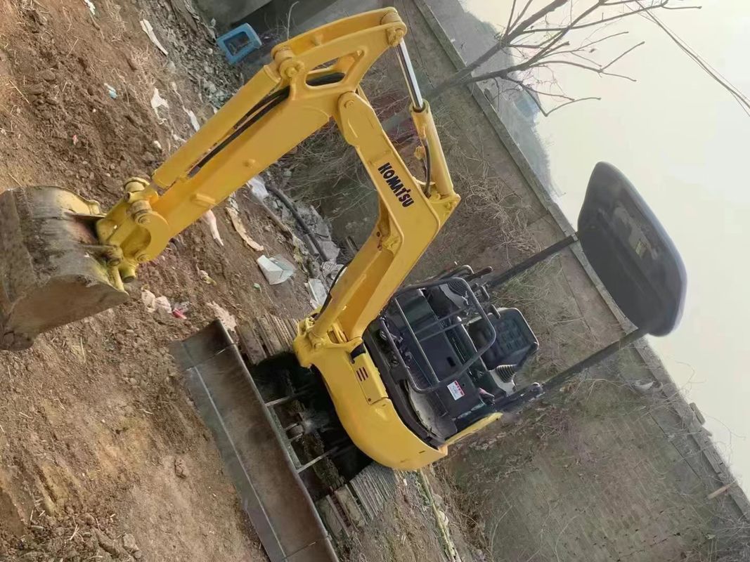 Used earth moving machinery crawler excavator 2 ตัน เครื่องขุดขนาดเล็กคุณภาพสูง Komatsu pc 18 MR