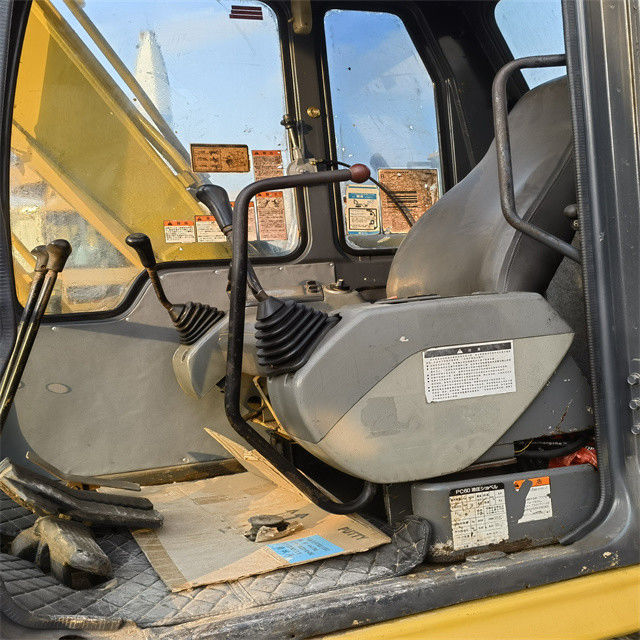 คุณภาพสูง 6.3 ตัน ใช้ญี่ปุ่นนําเข้า Komatsu pc 55 MR เครื่องขุดพ่วงที่มีเวลาการทํางานต่ํา