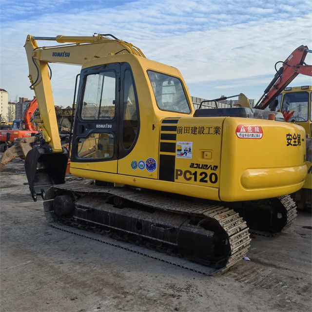 เครื่องขุด 12 ตัน คุณภาพดี ญี่ปุ่น นําเข้า เครื่องขุด Komatsu Pc 120 เครื่องขุดคลาน