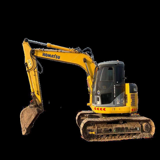 13.8 ตันใช้งานญี่ปุ่นนําเข้า Komatsu pc 138US เครื่องขุดพ่วงที่มีคุณภาพสูงและเวลาทํางานที่สั้นพร้อมขาย