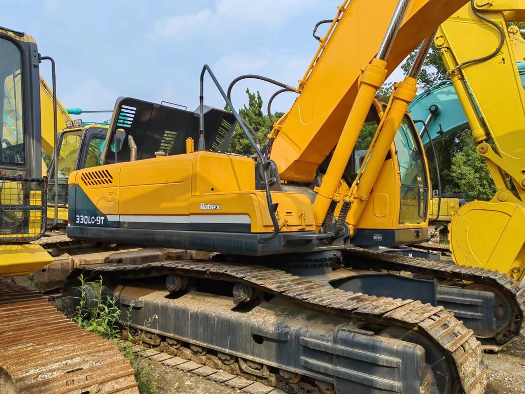 33 ตัน พร้อมทํางาน และมีประสบการณ์ ใช้เกาหลี นําเข้า Hyundai DH330LC-9