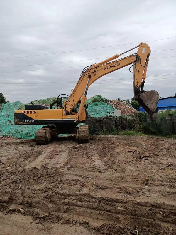 48 ตัน พร้อมใช้งาน และมีประสบการณ์ ใช้เกาหลี นําเข้า Hyundai 485LC-9 สภาพดี
