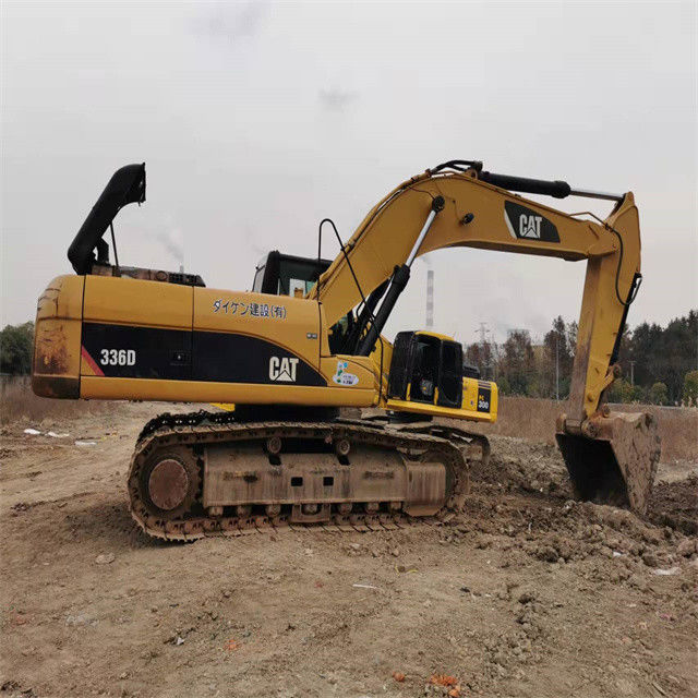 36 ตันเกือบใหม่ ญี่ปุ่น นําเข้า เครื่องขุด crawler เครื่องมือมือมือใหม่ CAT 336 D