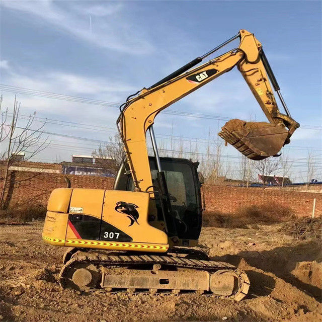 7 ตันเกือบใหม่ ญี่ปุ่นนําเข้า เครื่องขุด crawler เครื่องมือมือมือใหม่ CAT 307 D