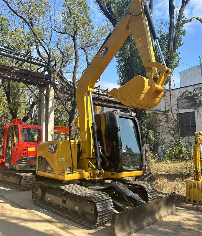 7 ตันเกือบใหม่ ญี่ปุ่นนําเข้า เครื่องขุด crawler เครื่องมือมือมือใหม่ CAT 307 D