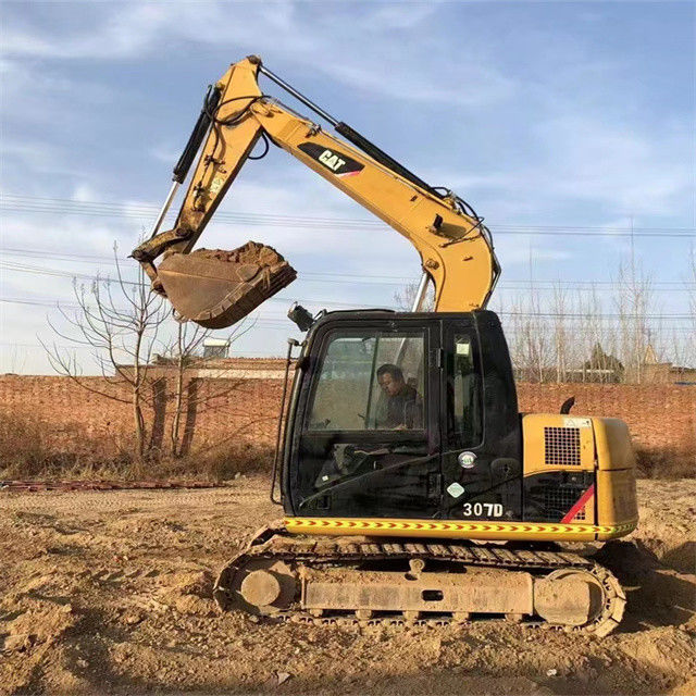 7 ตันเกือบใหม่ ญี่ปุ่นนําเข้า เครื่องขุด crawler เครื่องมือมือมือใหม่ CAT 307 D