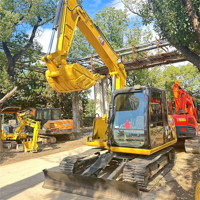 7 ตันเกือบใหม่ ญี่ปุ่นนําเข้า เครื่องขุด crawler เครื่องมือมือมือใหม่ CAT 307 D