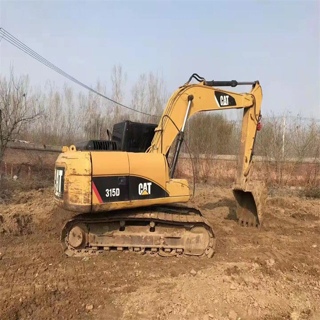 17.5 ตันเกือบใหม่ญี่ปุ่นนําเข้า เครื่องขุด crawler ใช้ปรับปรุง CAT 315D