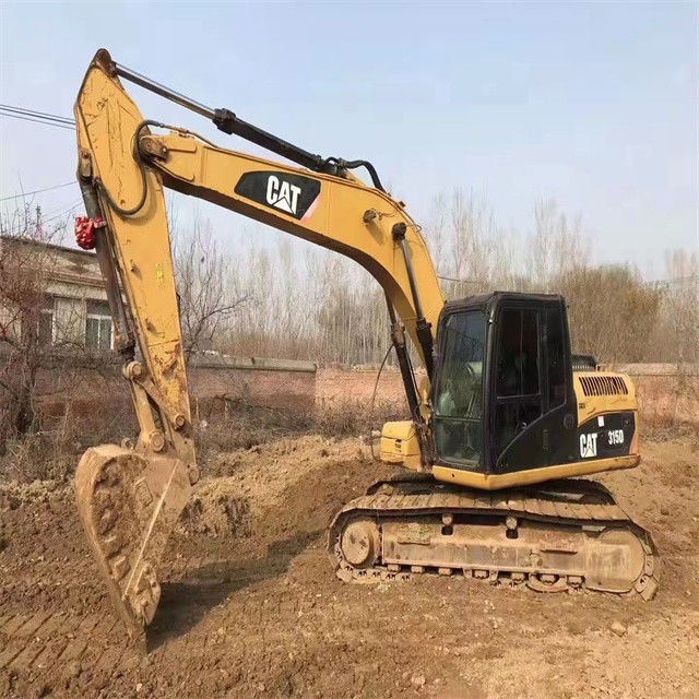17.5 ตันเกือบใหม่ญี่ปุ่นนําเข้า เครื่องขุด crawler ใช้ปรับปรุง CAT 315D