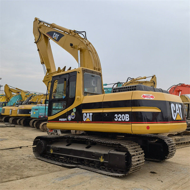 21 ตันพร้อมใช้งานและมีประสบการณ์ใช้ญี่ปุ่น Caterpillar 320 B ในสภาพที่ดี