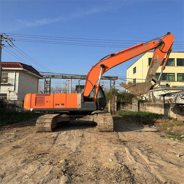 20 ตันพร้อมใช้งานและมีประสบการณ์ใช้ญี่ปุ่นนําเข้า Hitachi ZX 210 ในสภาพดี