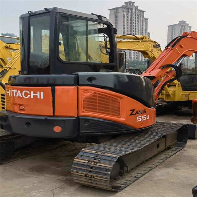 5 ตัน พร้อมใช้งาน และมีประสบการณ์ ใช้ญี่ปุ่น นําเข้า ฮิตาชิ ZX 50 U-2 สภาพดี