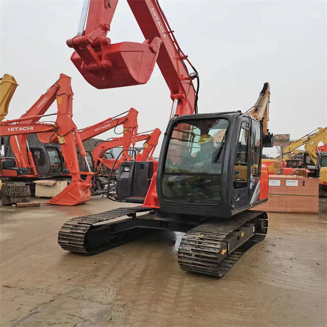 6.3 ตัน มินิ พร้อมใช้ Excavator สําหรับการทํางานและมีประสบการณ์ใช้ญี่ปุ่นนําเข้า Hitachi ZX 70 สภาพดี