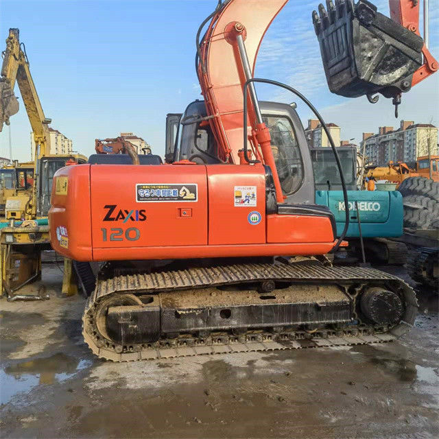 12.5 ตัน มินิ พร้อมทํางานและมีประสบการณ์ ใช้ญี่ปุ่นนําเข้า Hitachi ZX 120 ในสภาพที่ดี