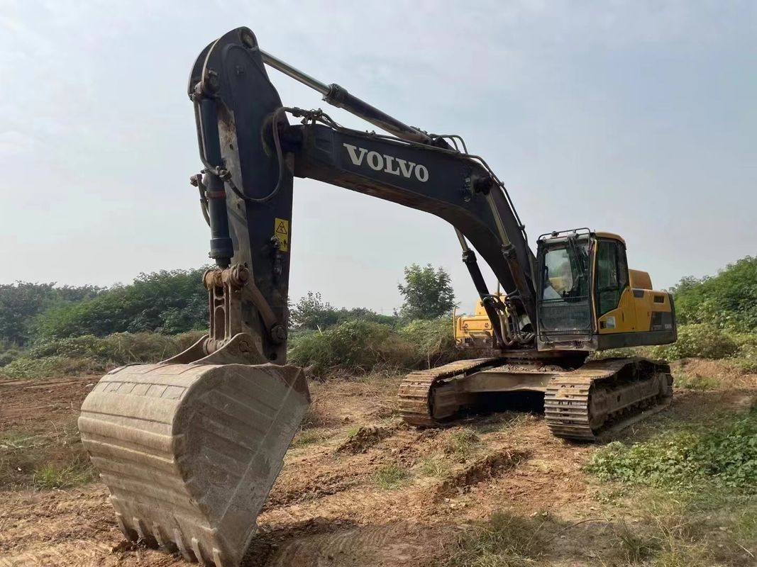สวีเดนนําเข้าเครื่องขุดคล้องคล้องคล้อง Volvo EC350DL คุณภาพสูง ใช้เกือบใหม่