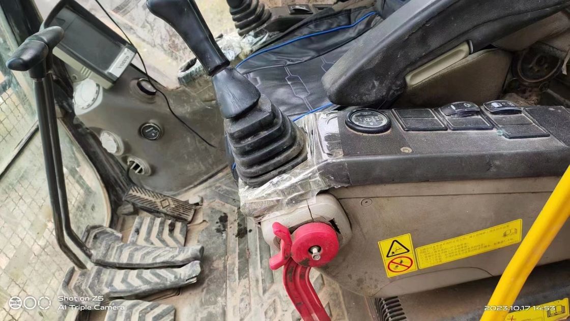 สวีเดนนําเข้าเครื่องขุดคล้องคล้องคล้อง Volvo EC350DL คุณภาพสูง ใช้เกือบใหม่