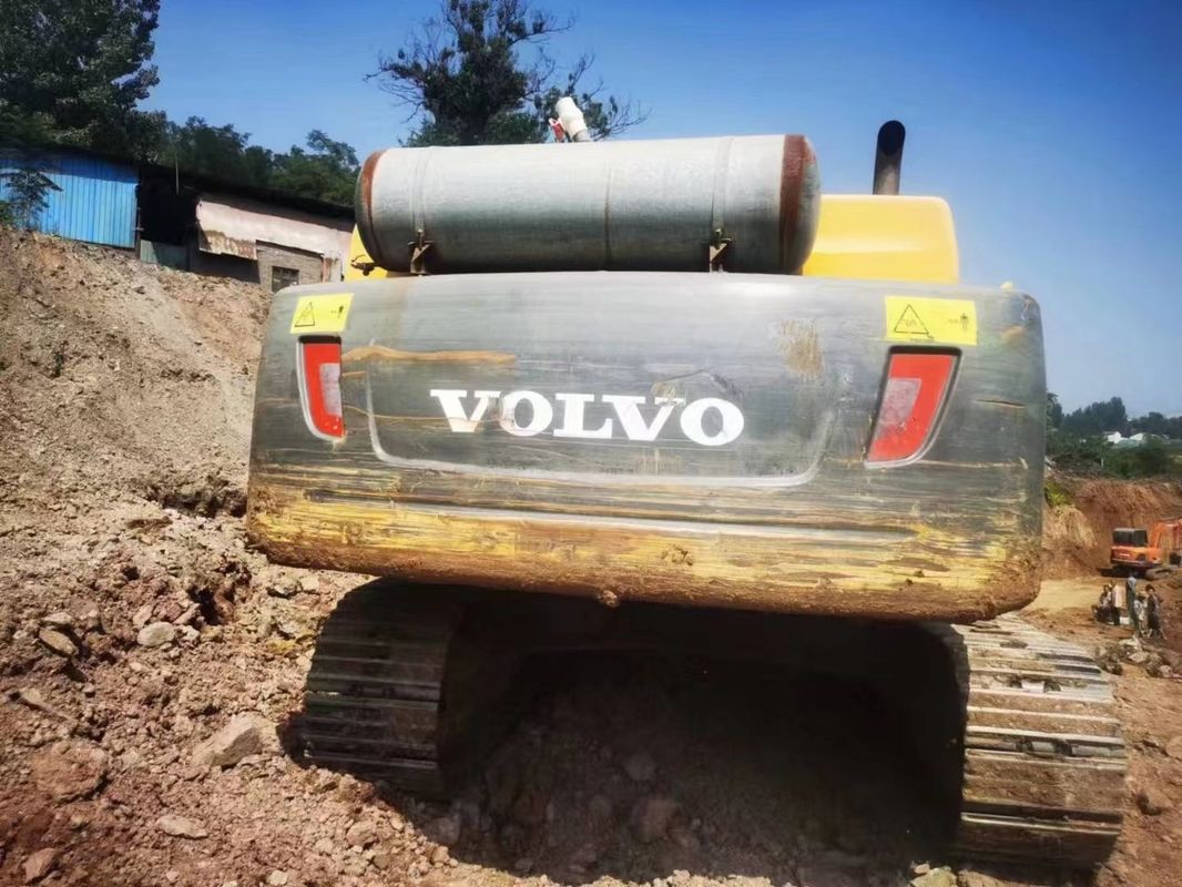 สวีเดนนําเข้าคุณภาพสูง Volvo EC380 เครื่องขุด crawler ใช้เกือบใหม่