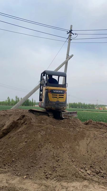สวีเดนนําเข้าคุณภาพสูง Volvo EC18D เครื่องขุด crawler ใช้เกือบใหม่