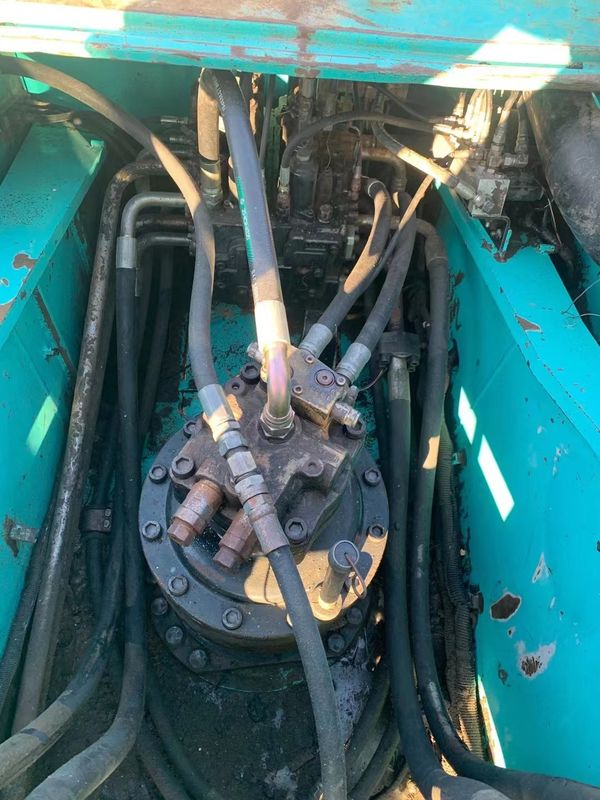 11.35m Max Reach Kobelco 350 Lc 8 9 10 เครื่องขุดน้ําหนักใช้ 37.6t