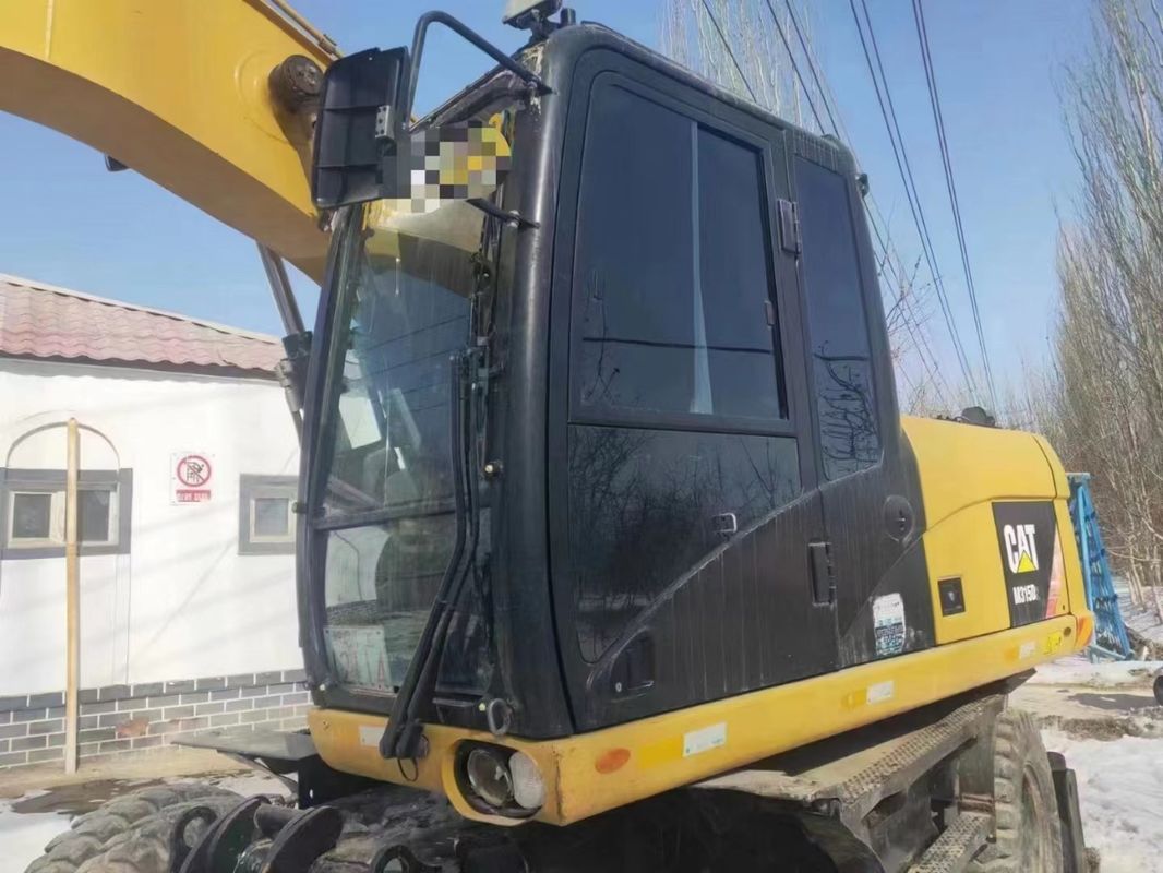 พร้อมทํางาน Caterpillar M315D เครื่องขุดล้อมือสองที่มีเวลาทํางานน้อยและอยู่ในสภาพดี