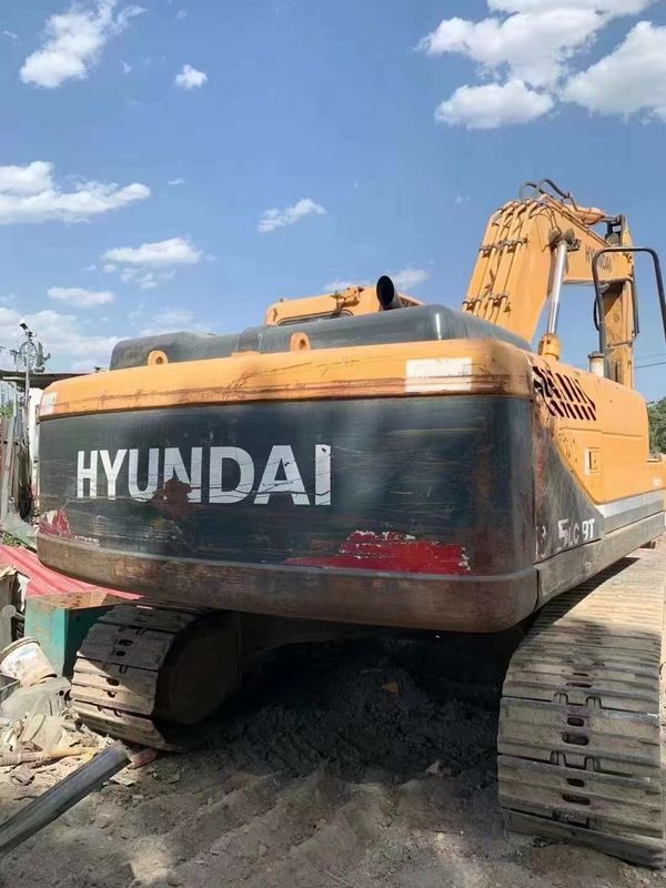 2000 รอบ / นาที Hyundai R215 มือสอง พร้อมทํางานและมีประสบการณ์ เกาหลีนําเข้าในสภาพดี