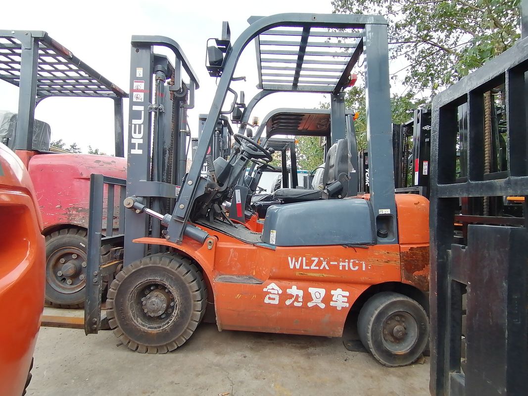 เครื่องยกไฟฟ้าคอมแพคต์มือสอง HELI CPCD15 เครื่องยกไฟฟ้า พลังงานเครื่องยนต์ 1.5 ตัน