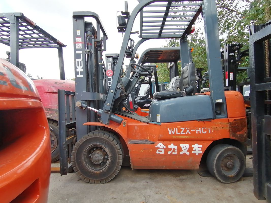 เครื่องยกไฟฟ้าคอมแพคต์มือสอง HELI CPCD15 เครื่องยกไฟฟ้า พลังงานเครื่องยนต์ 1.5 ตัน