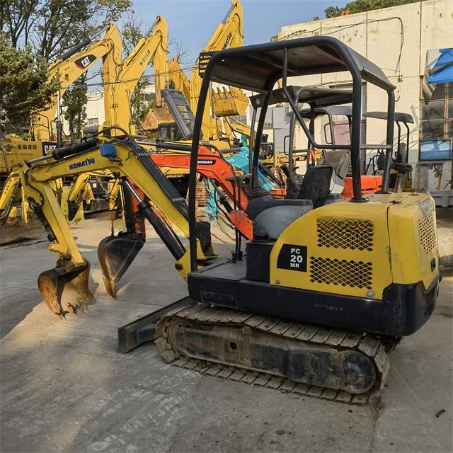 2 ตัน ใช้งานญี่ปุ่น Komatsu PC 20 MR เครื่องขุดคลาน ที่ใช้เวลาทํางานต่ําและเหมาะสม
