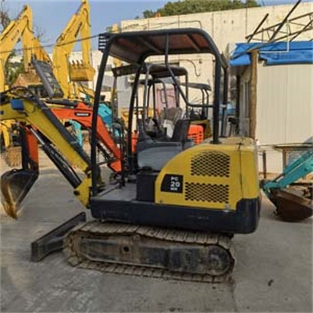2 ตัน ใช้งานญี่ปุ่น Komatsu PC 20 MR เครื่องขุดคลาน ที่ใช้เวลาทํางานต่ําและเหมาะสม