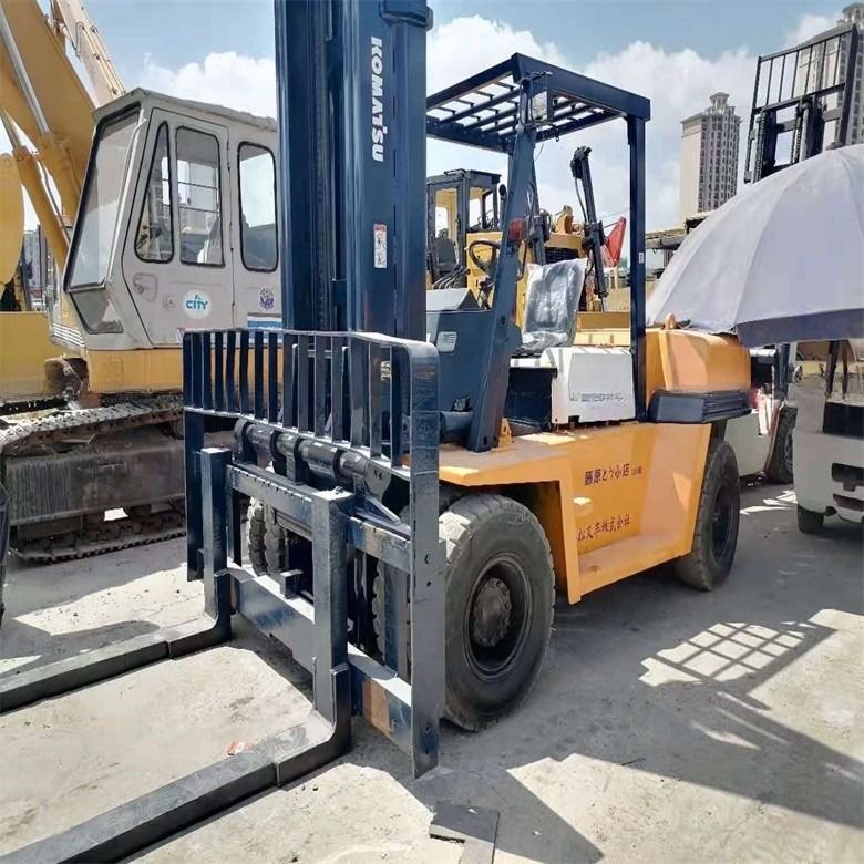เครื่องยนต์ 6D95L ประเภทของญี่ปุ่น ผลิตใช้ 7 ตัน Komatsu โฟร์คลิฟต์ ในสภาพดี สําหรับการค้าปลีก