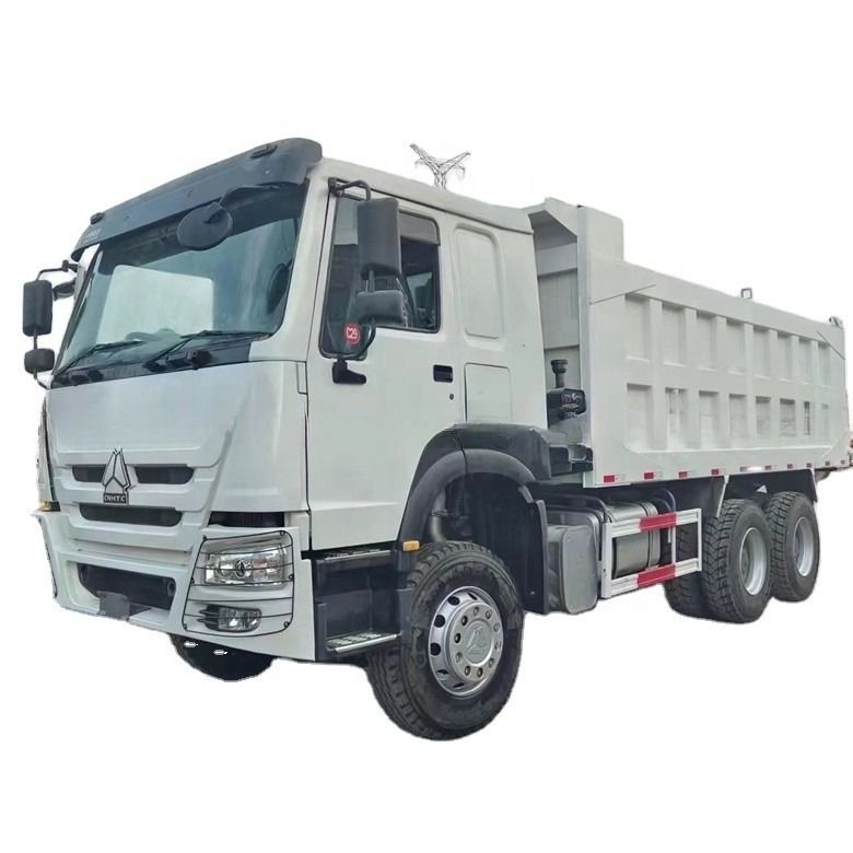 ระบบมัลติมีเดีย อุปกรณ์ 6x4 โฮว ดัมป์ รถบรรทุก Sinotruck 371 LHD กับและทางด้านซ้าย
