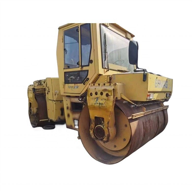 10 T น้ําหนักการทํางานใช้ BOMAG BW 202 AHD-2 โรลเลอร์ทางและผลงานรับประกัน