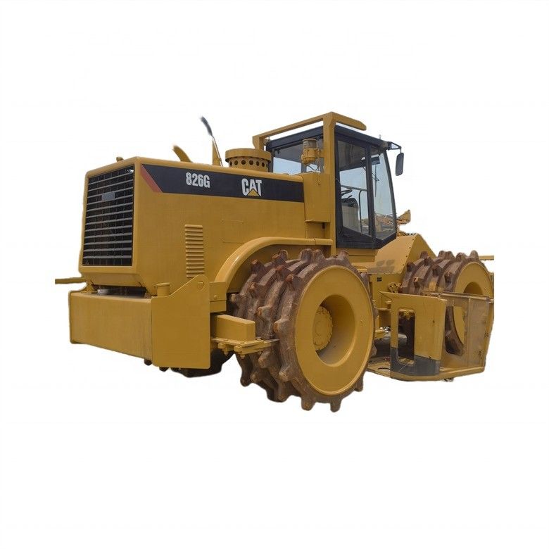 35 ตัน ใช้ Caterpillar Cat 826G เครื่องบดในสภาพดีเยี่ยม สีเดิมญี่ปุ่น