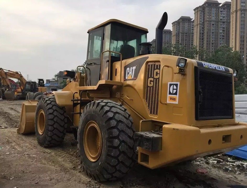 ขนลอก 5 ตัน มือสอง ญี่ปุ่น Caterpillar 950G Loader มือสอง Cat 950 มือสอง Loader ล้อ