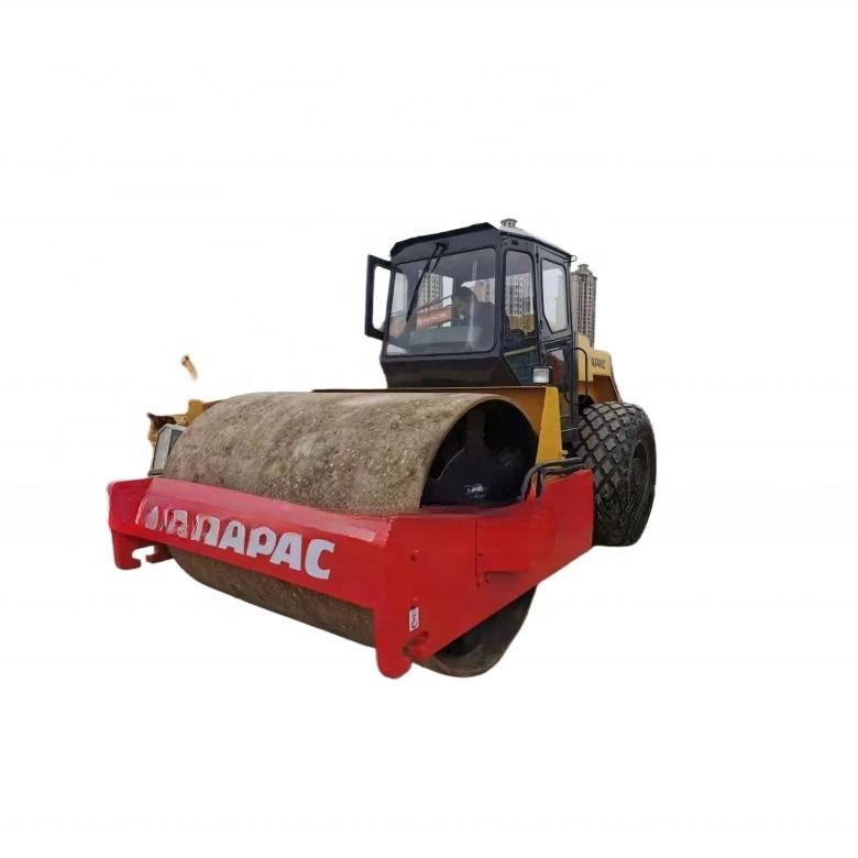 ชั่วโมงต่ํา ญี่ปุ่น ผลิต Dynapac CA30D Road Roller สําหรับงานก่อสร้าง สภาพดี