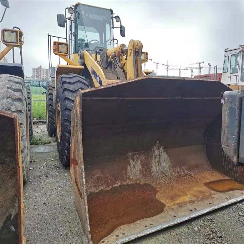 แรงปั๊มไฮดรอลิกเดิม ใช้ Komatsu WA470-6 เครื่องบรรทุกล้อ สําหรับ 470 ซีรีส์ เครื่องบรรทุกด้านหน้า