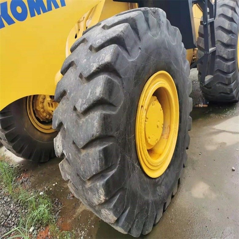 ยี่ปุ่นผลิต WA420-3 3.5cbm 6t ใช้ Komatsu ล้อบรรทุกสําหรับการดําเนินงานการเคลื่อนที่ดิน