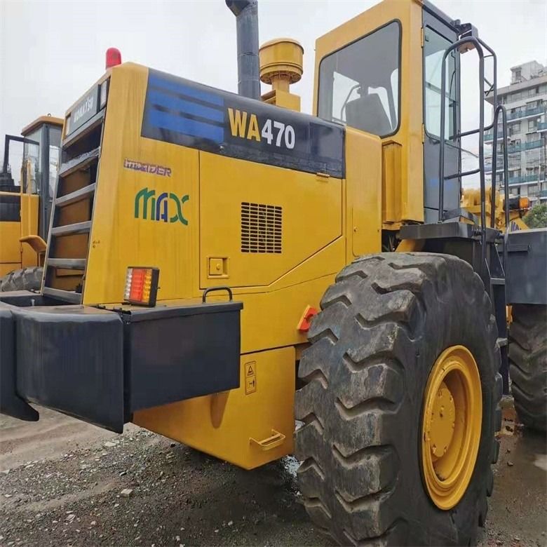ยี่ปุ่นผลิต WA420-3 3.5cbm 6t ใช้ Komatsu ล้อบรรทุกสําหรับการดําเนินงานการเคลื่อนที่ดิน