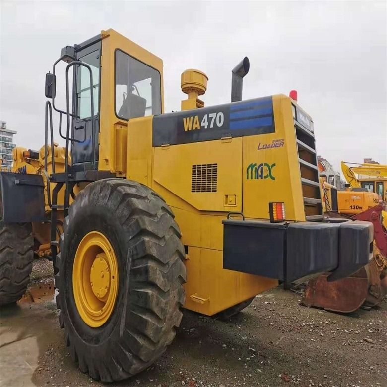 ยี่ปุ่นผลิต WA420-3 3.5cbm 6t ใช้ Komatsu ล้อบรรทุกสําหรับการดําเนินงานการเคลื่อนที่ดิน