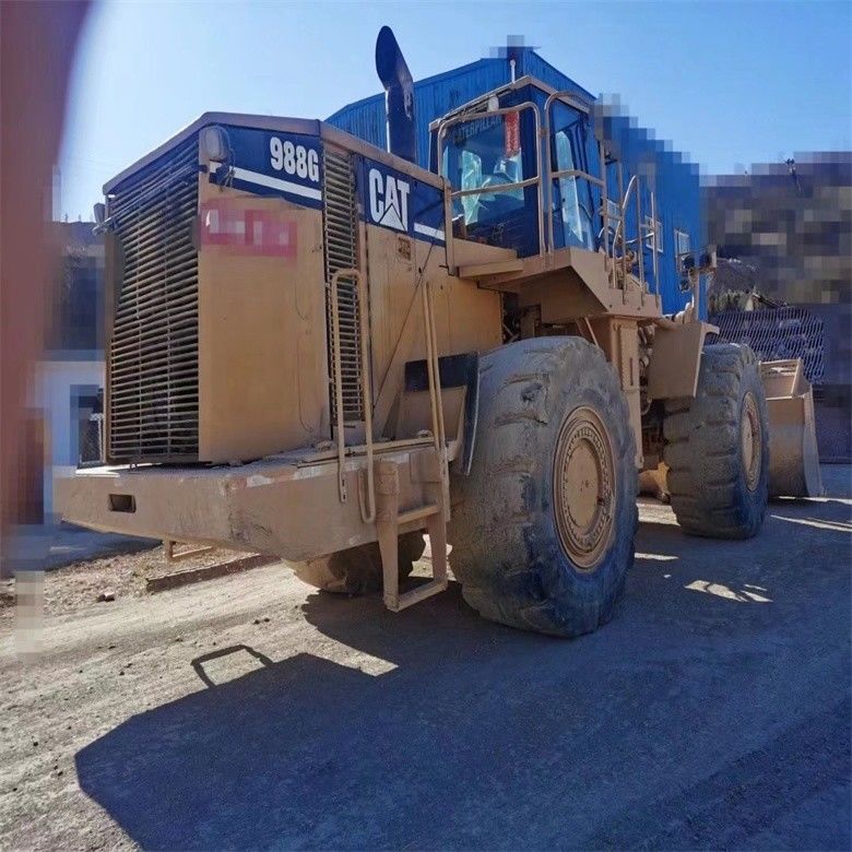 ใช้ Caterpillar CAT 988G 988 เครื่องบรรทุกล้อ 50 ตัน