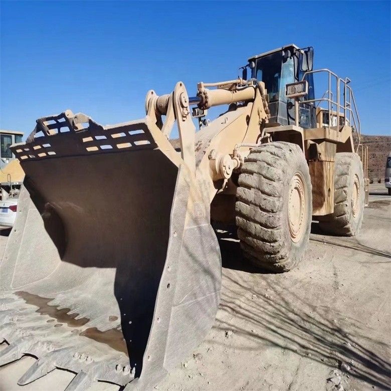 ใช้ Caterpillar CAT 988G 988 เครื่องบรรทุกล้อ 50 ตัน