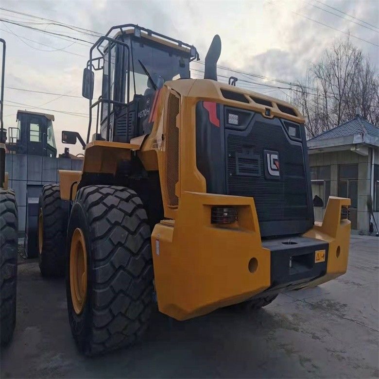 LIUGONG 870H เครื่องบรรทุกล้อ 7 ตัน มีเวลาทํางานต่ําและปั๊มไฮดรอลิกเดิม
