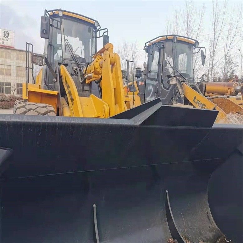 LIUGONG 870H เครื่องบรรทุกล้อ 7 ตัน มีเวลาทํางานต่ําและปั๊มไฮดรอลิกเดิม