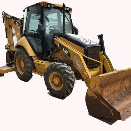 6792 10200 กิโลกรัม น้ําหนักเครื่องใช้ Caterpillar 416E เครื่องชักถัง 162 kw