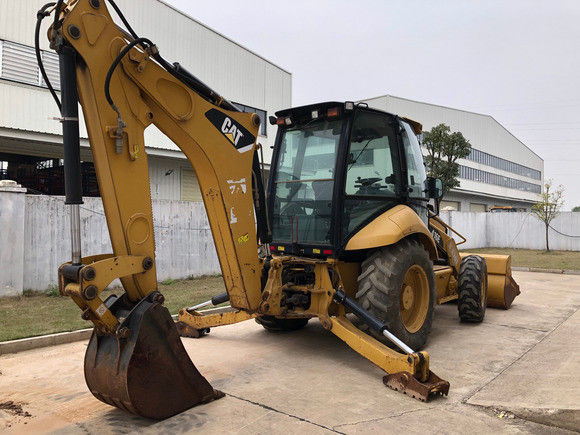 6792 10200 กิโลกรัม น้ําหนักเครื่องใช้ Caterpillar 416E เครื่องชักถัง 162 kw